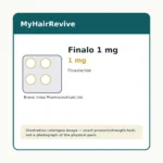 Finalo 1 mg 1 mg hair loss treatment product packaging
