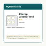 Mintop Alcohol-Free 5% hair loss treatment product packaging